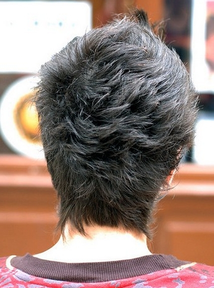 cieniowane fryzury krótkie uczesanie damskie zdjęcie numer 18A
